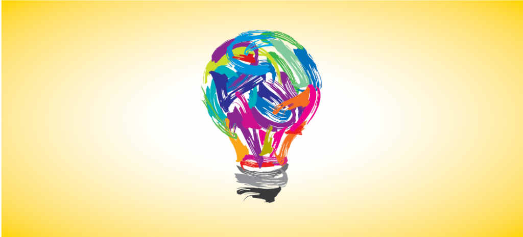 Corporate strategy execution - bulb illustration