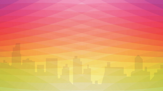 City skyline abstract background