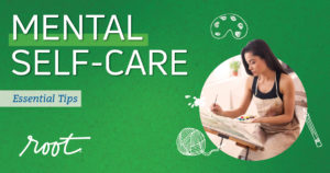 Tips for Mental Self-Care Infographic