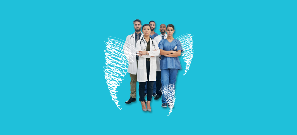 Healthcare professionals overcoming winds of change